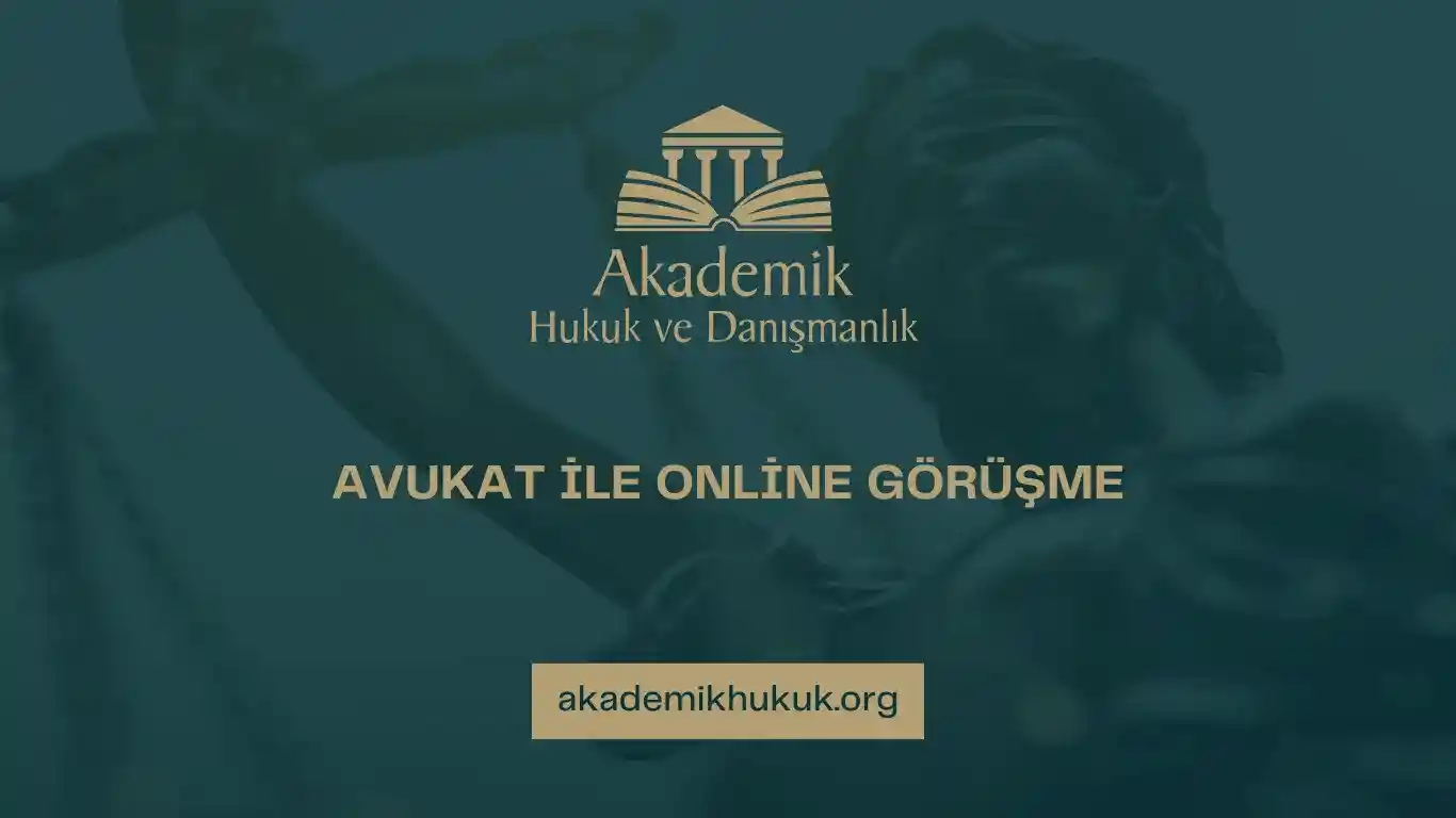 AVUKAT İLE ONLİNE GÖRÜŞME